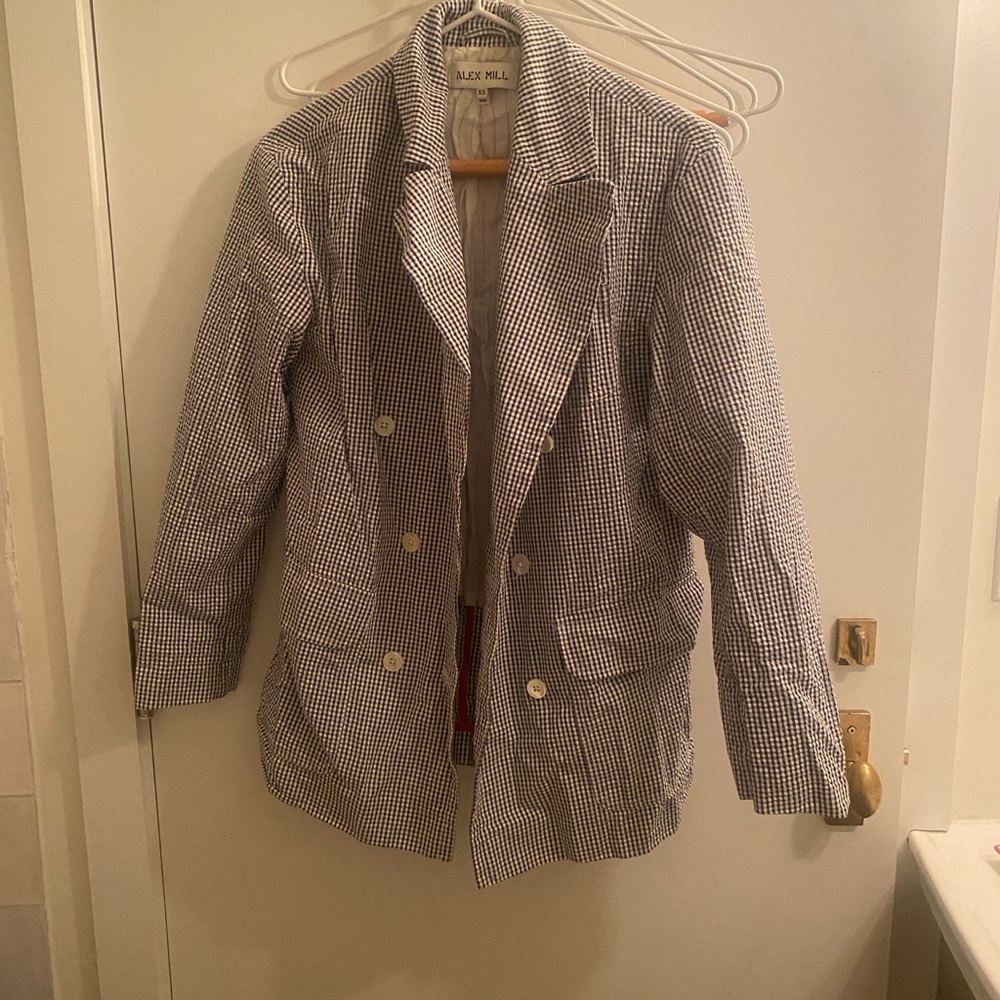Alex Mill XS seersucker blazer - Picture 4 of 6
